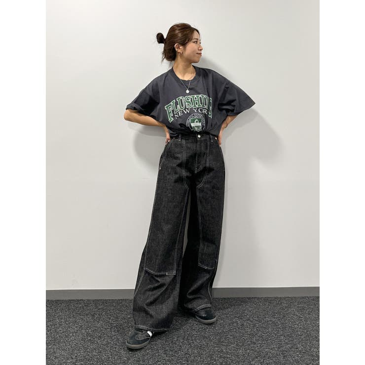 カレッジロゴビッグTee | Ungrid | 詳細画像32 