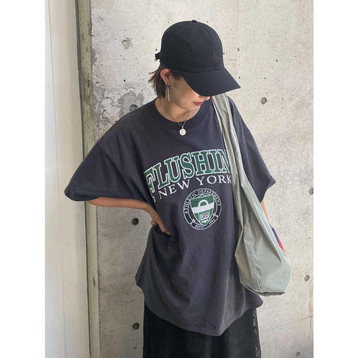 カレッジロゴビッグTee | Ungrid | 詳細画像33 