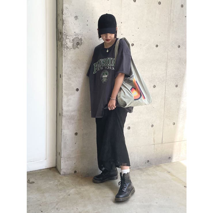 カレッジロゴビッグTee | Ungrid | 詳細画像34 