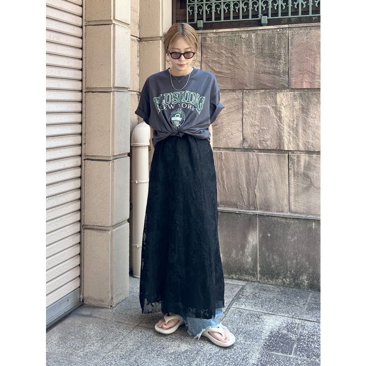 カレッジロゴビッグTee | Ungrid | 詳細画像6 