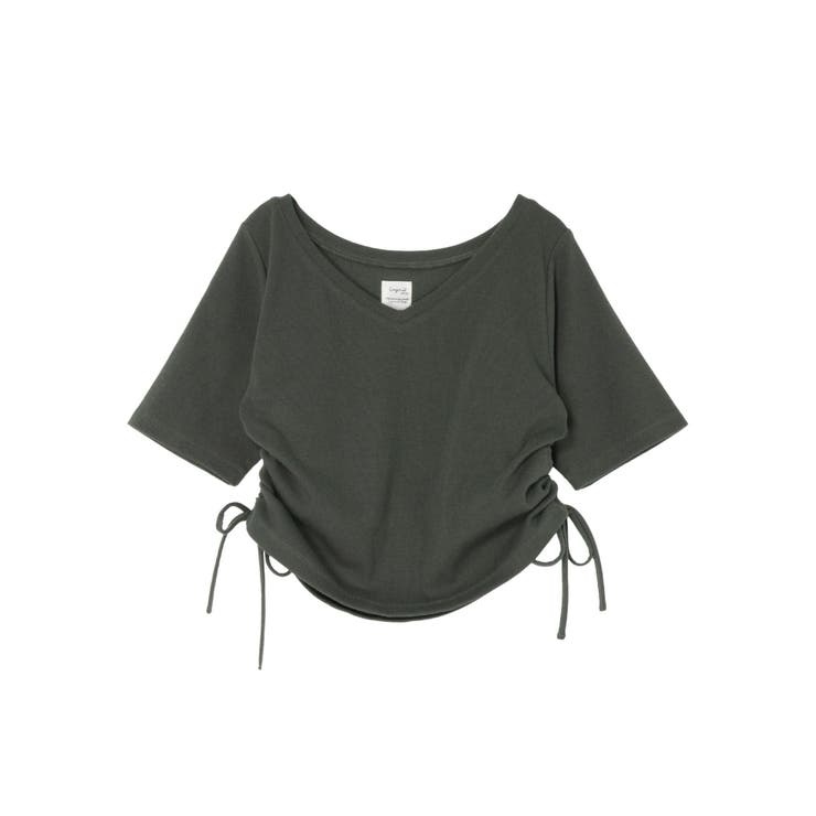 サイドギャザーショートTee | Ungrid | 詳細画像17 