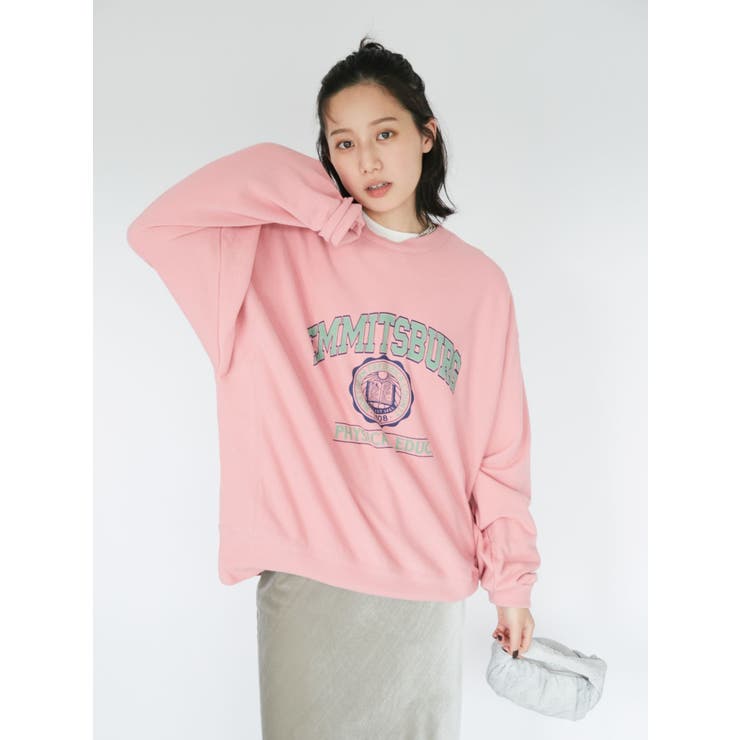 WEB限定】カレッジルーズスウェット[品番：MKSW0059369]｜Ungrid