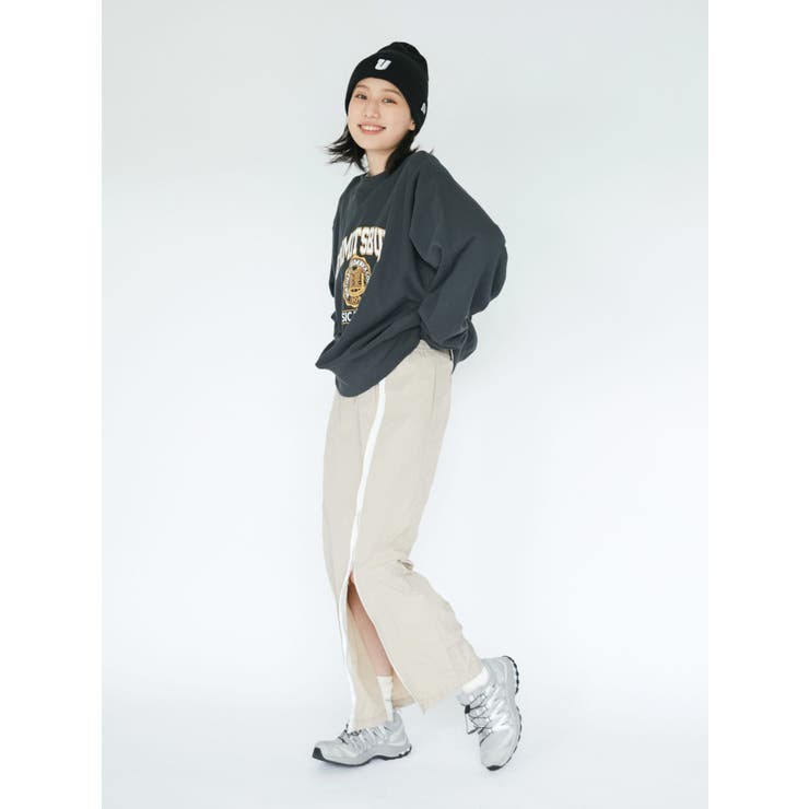 WEB限定】カレッジルーズスウェット[品番：MKSW0059369]｜Ungrid