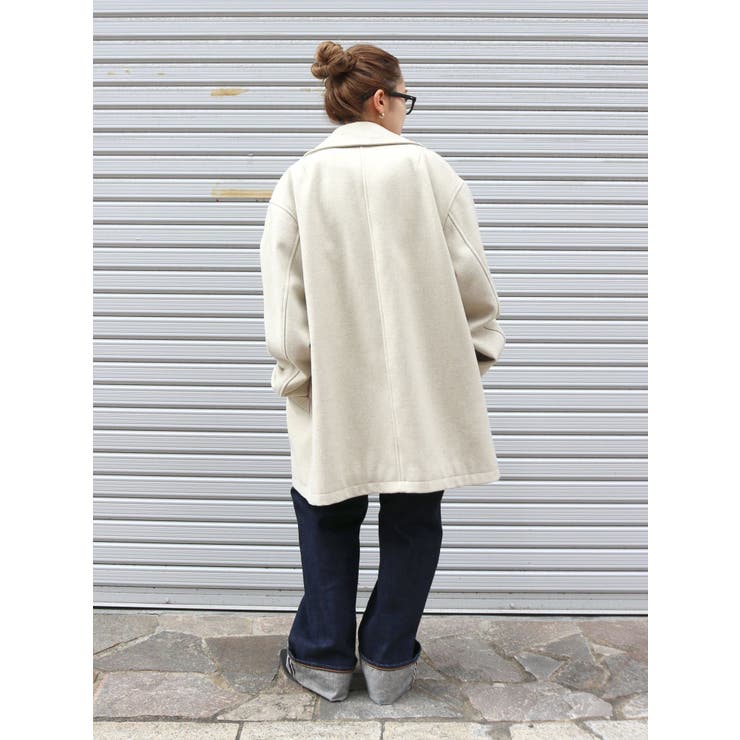 ハイネックミドル丈コート | Ungrid | 詳細画像17 