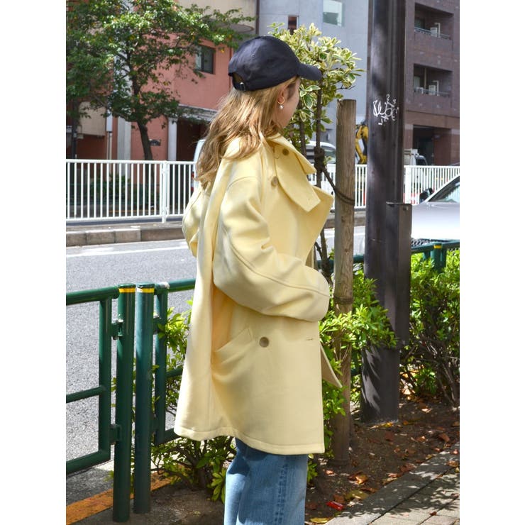 ハイネックミドル丈コート | Ungrid | 詳細画像20 