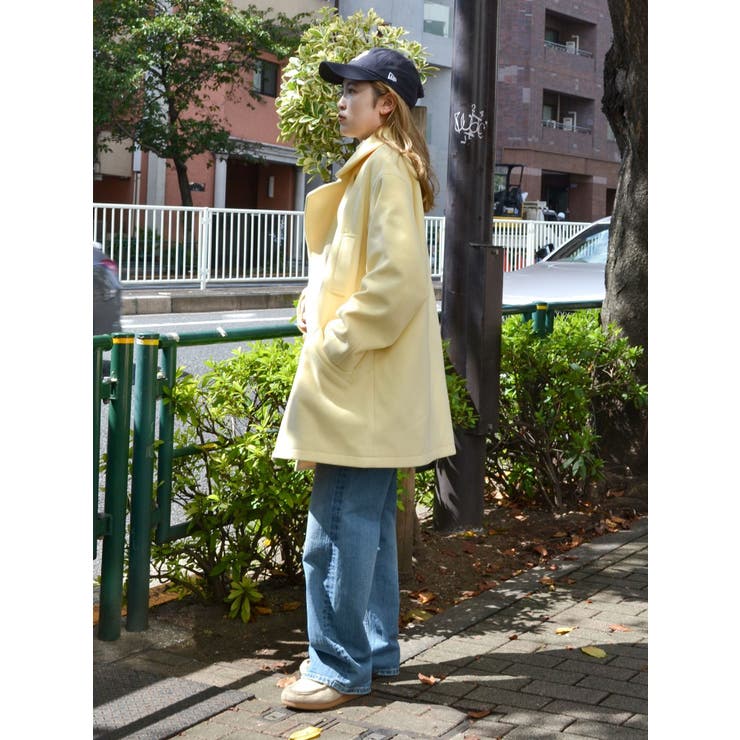 ハイネックミドル丈コート | Ungrid | 詳細画像23 