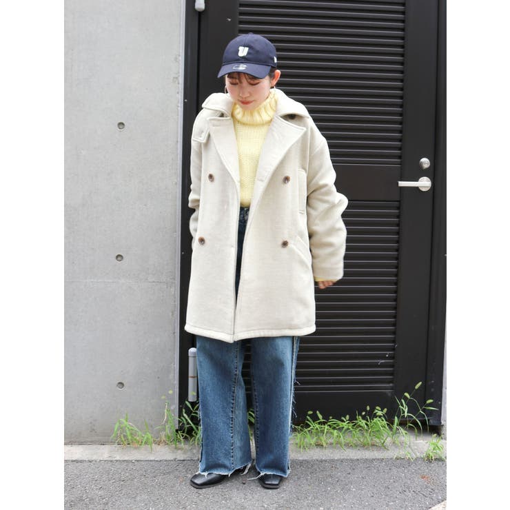 ハイネックミドル丈コート | Ungrid | 詳細画像26 