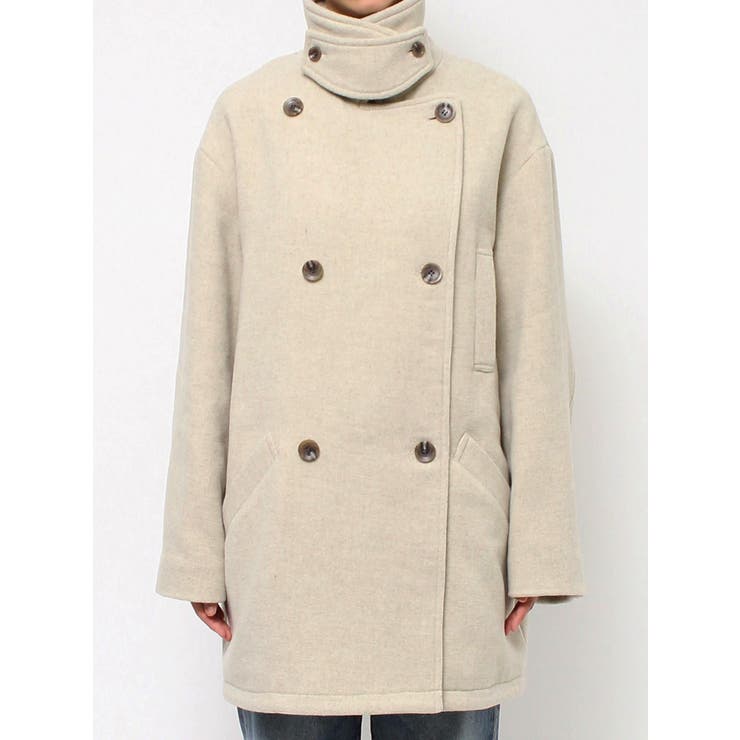 ハイネックミドル丈コート | Ungrid | 詳細画像27 