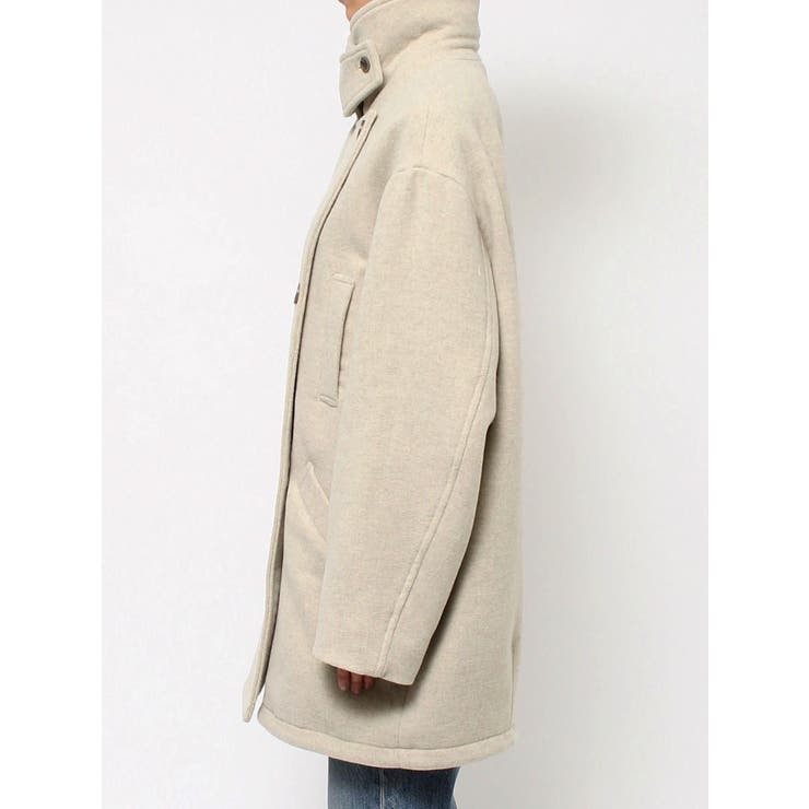 ハイネックミドル丈コート | Ungrid | 詳細画像28 