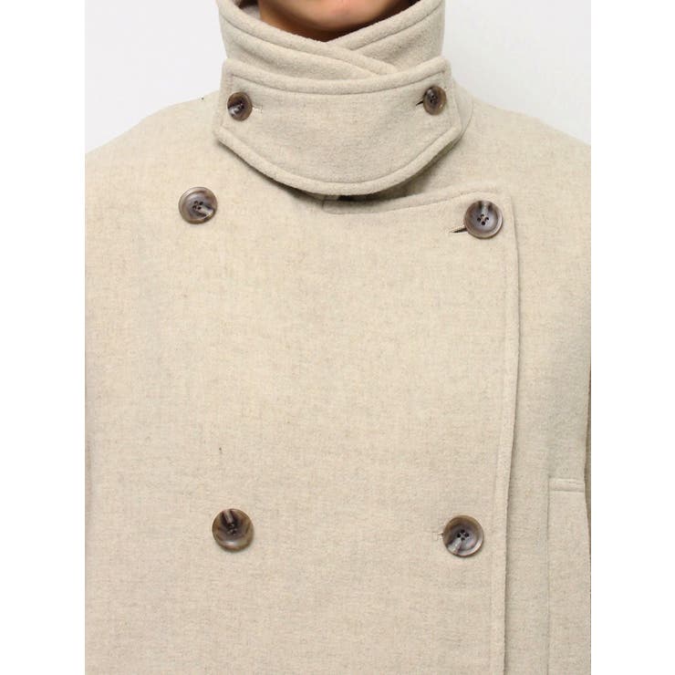 ハイネックミドル丈コート | Ungrid | 詳細画像30 