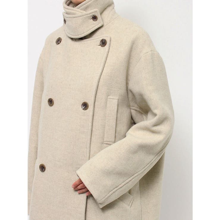 ハイネックミドル丈コート | Ungrid | 詳細画像31 