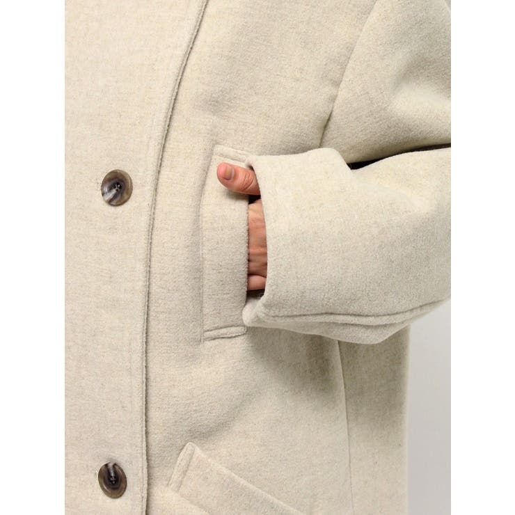 ハイネックミドル丈コート | Ungrid | 詳細画像32 