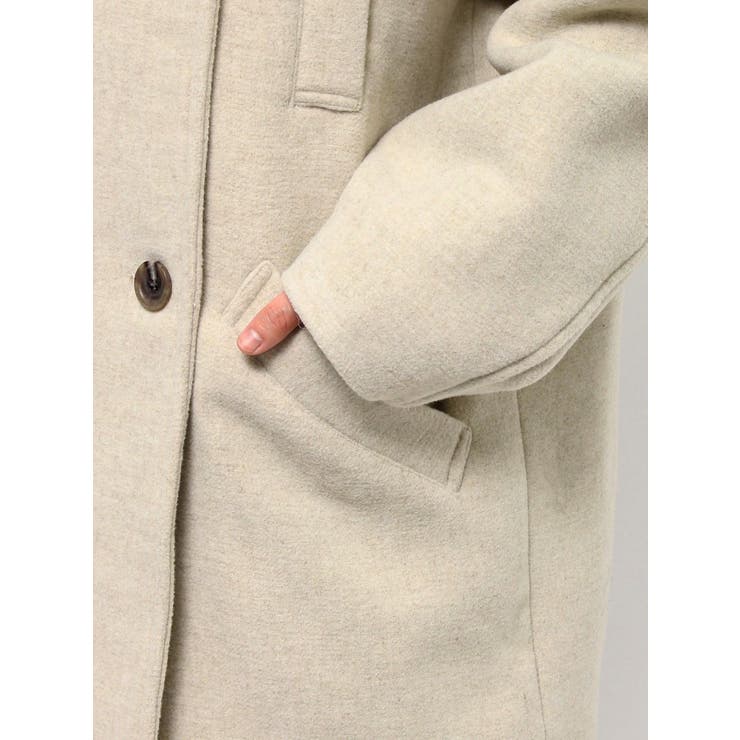 ハイネックミドル丈コート | Ungrid | 詳細画像33 