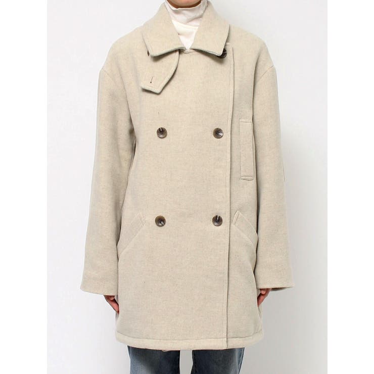 ハイネックミドル丈コート | Ungrid | 詳細画像37 