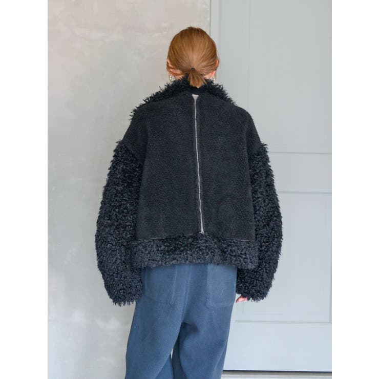 ボアコンビムートンブルゾン[品番：MKSW0059937]｜Ungrid（アン