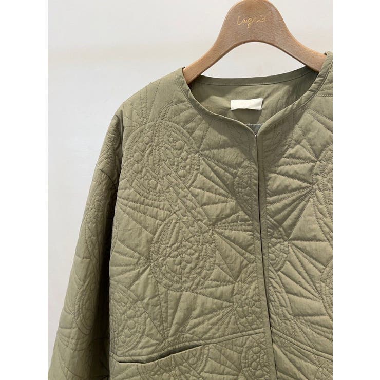 エンブロイダリーデザインブルゾン | Ungrid | 詳細画像10 