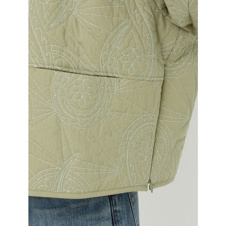 エンブロイダリーデザインブルゾン | Ungrid | 詳細画像19 