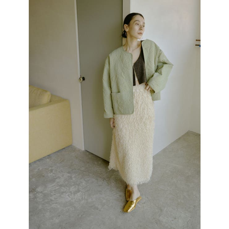 エンブロイダリーデザインブルゾン | Ungrid | 詳細画像3 