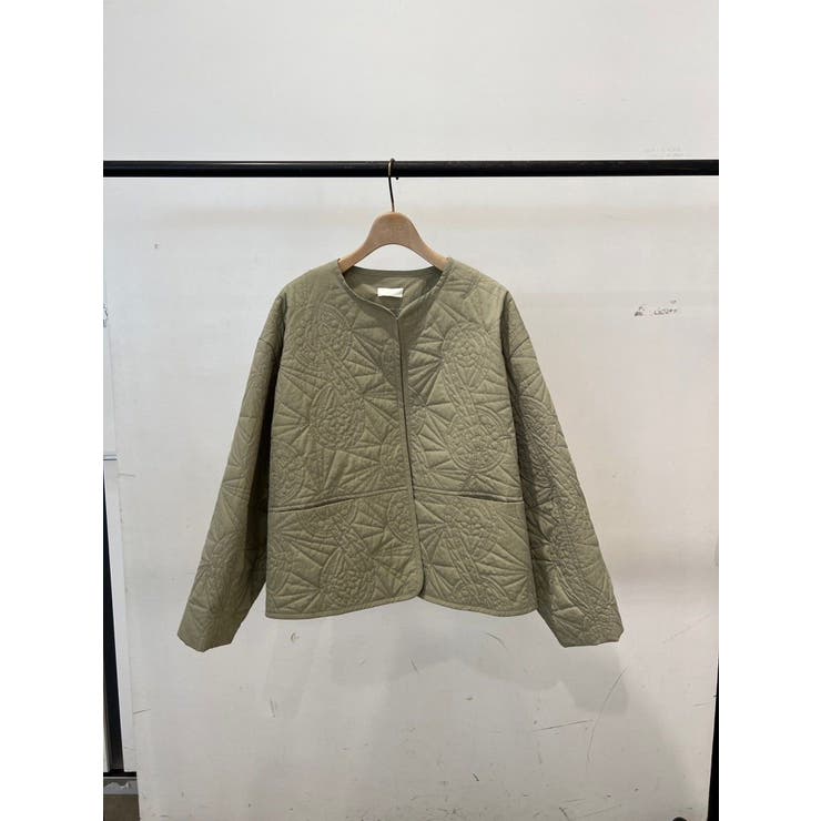 エンブロイダリーデザインブルゾン | Ungrid | 詳細画像9 