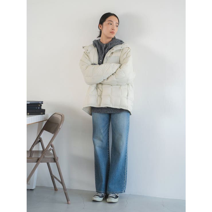 UNISEX】TAION別注 キルティングフードブルゾン[品番：MKSW0061260 