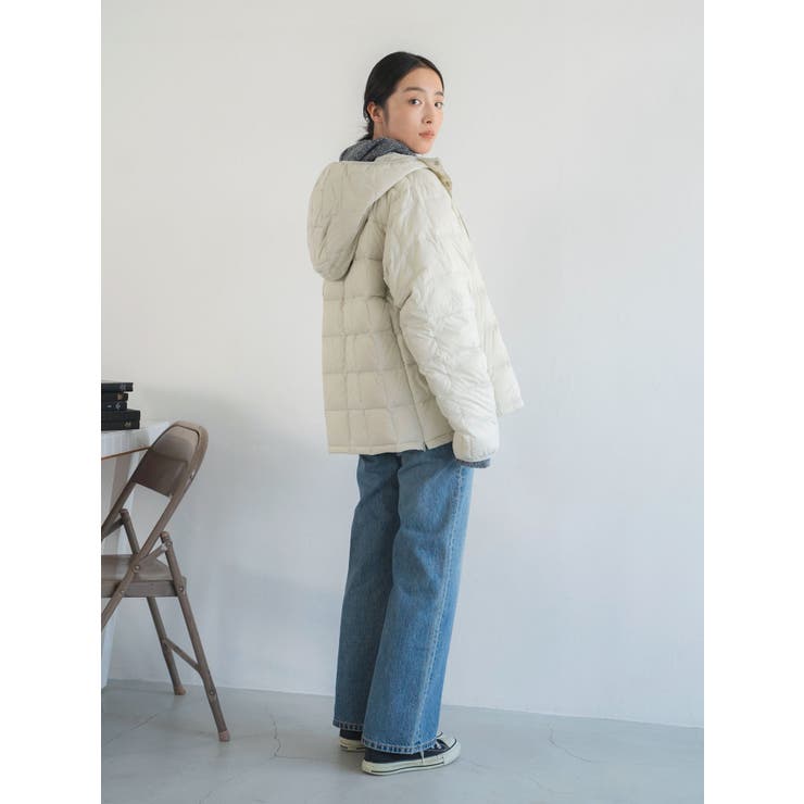 UNISEX】TAION別注 キルティングフードブルゾン[品番