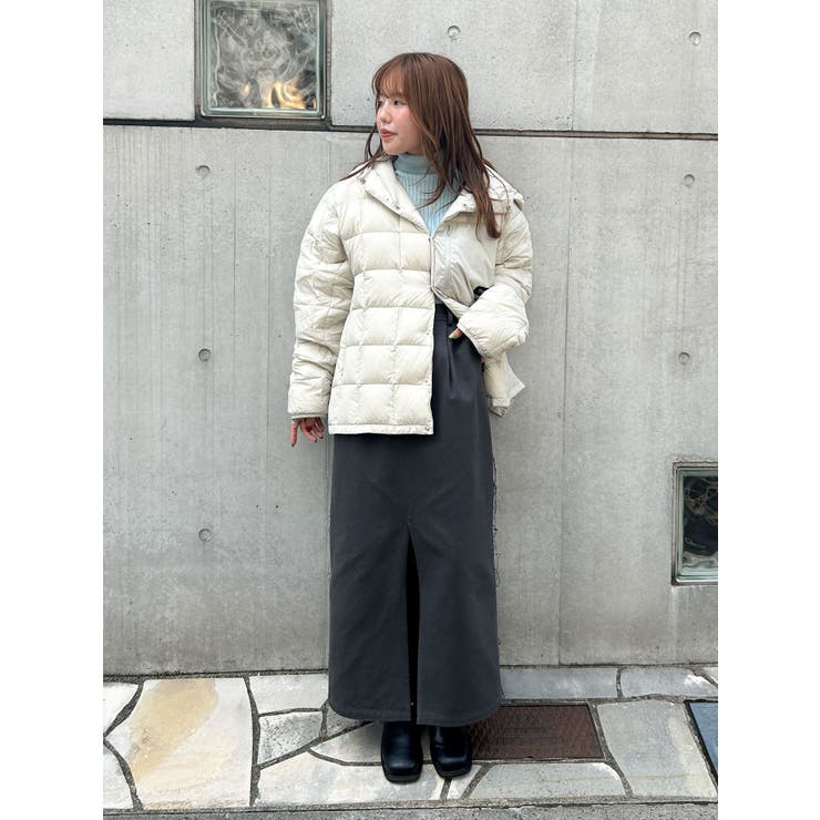 UNISEX】TAION別注 キルティングフードブルゾン[品番：MKSW0061260 