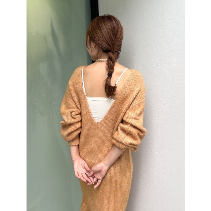 2Wayスリットニットワンピ－ス | Ungrid | 詳細画像11 