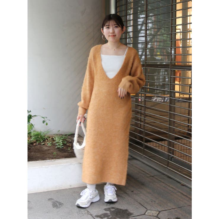 2Wayスリットニットワンピ－ス | Ungrid | 詳細画像22 