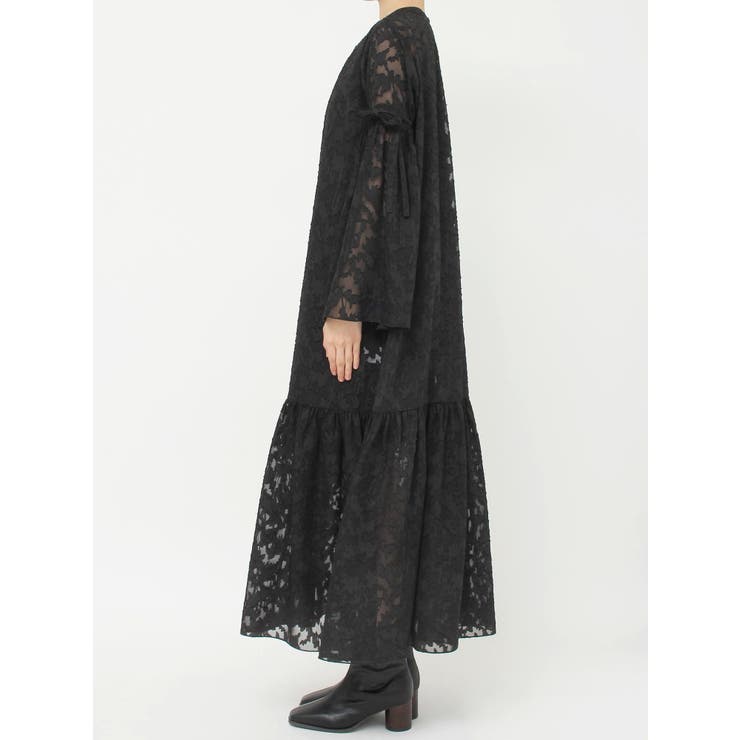 スリーブデザインジャカードワンピース | Ungrid | 詳細画像23 