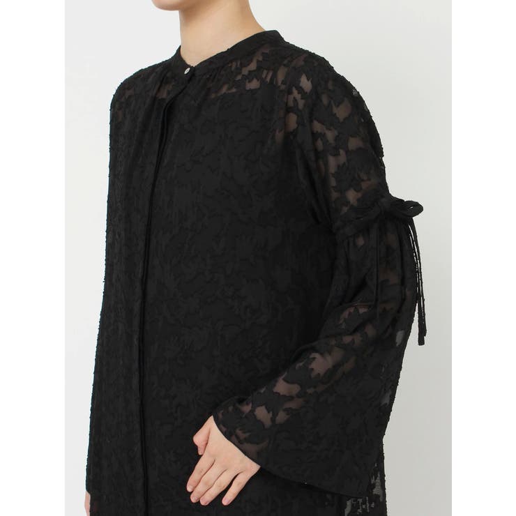 スリーブデザインジャカードワンピース | Ungrid | 詳細画像26 