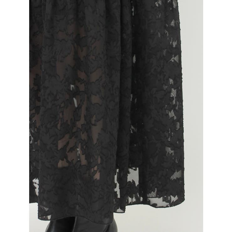 スリーブデザインジャカードワンピース | Ungrid | 詳細画像27 