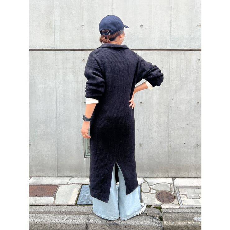 【WEB限定】ハイネックジップニットワンピース | Ungrid | 詳細画像26 