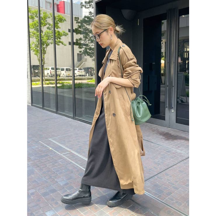 【WEB限定】フレアスリーブテレコフィットワンピース | Ungrid | 詳細画像19 