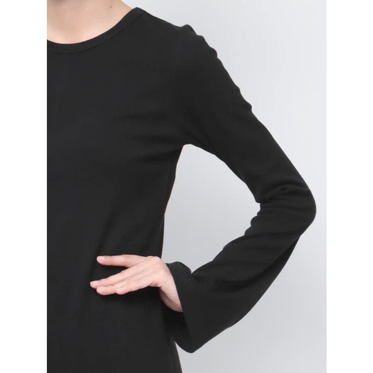 【WEB限定】フレアスリーブテレコフィットワンピース | Ungrid | 詳細画像24 