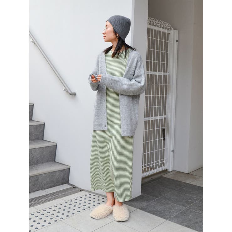 【WEB限定】フレアスリーブテレコフィットワンピース | Ungrid | 詳細画像29 