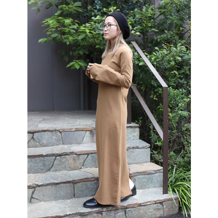 【WEB限定】フレアスリーブテレコフィットワンピース | Ungrid | 詳細画像46 