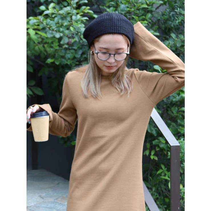 【WEB限定】フレアスリーブテレコフィットワンピース | Ungrid | 詳細画像48 