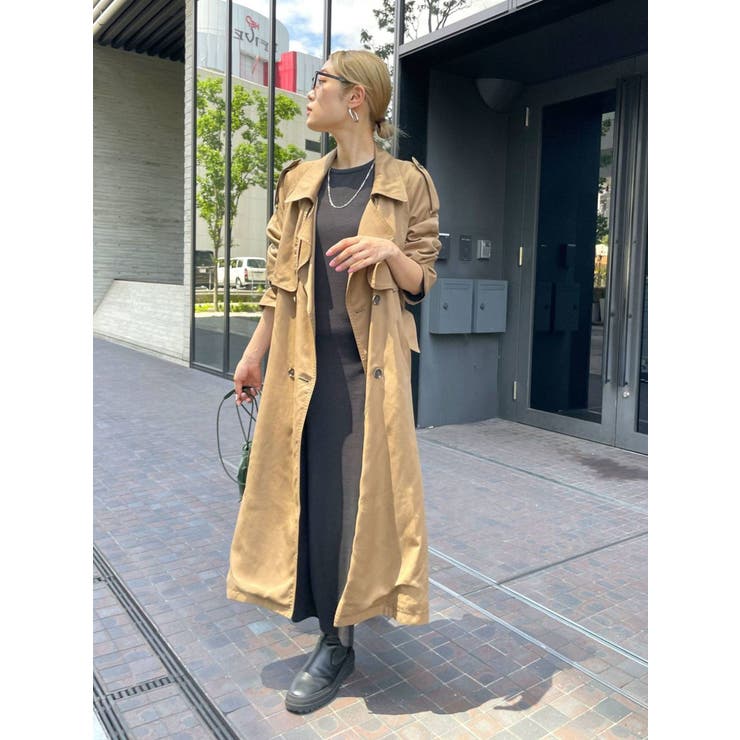 【WEB限定】フレアスリーブテレコフィットワンピース | Ungrid | 詳細画像50 