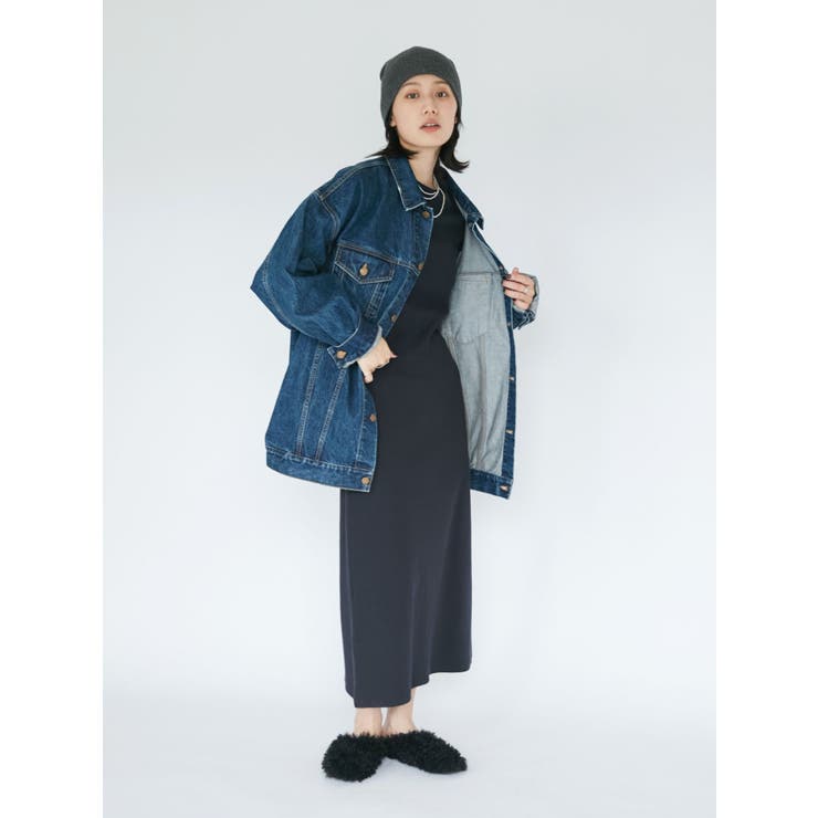 【WEB限定】フレアスリーブテレコフィットワンピース | Ungrid | 詳細画像7 