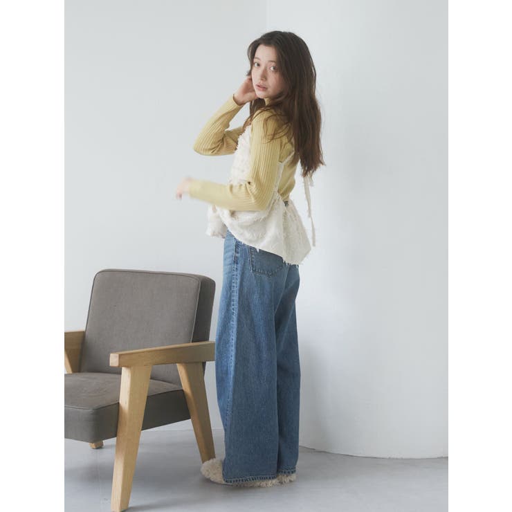 タックデザインジャカードキャミ | Ungrid | 詳細画像10 