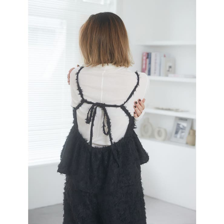 タックデザインジャカードキャミ | Ungrid | 詳細画像12 