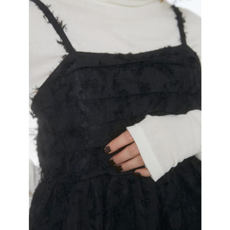 タックデザインジャカードキャミ | Ungrid | 詳細画像13 