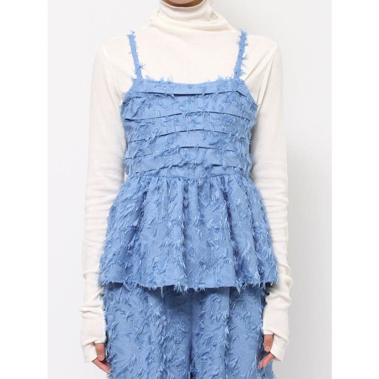 タックデザインジャカードキャミ | Ungrid | 詳細画像25 