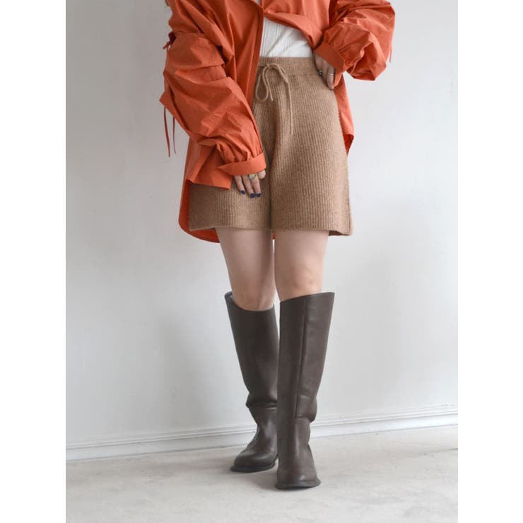 ニットハーフパンツ[品番：MKSW0058969]｜Ungrid（アングリット）のレディースファッション通販｜SHOPLIST（ショップリスト）