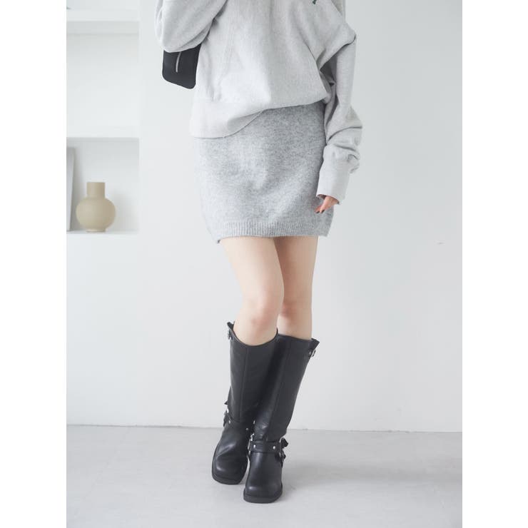 ニットミニスカート | Ungrid | 詳細画像4 