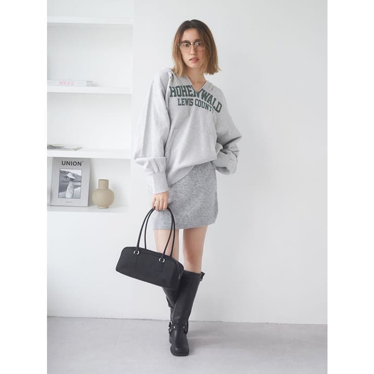 ニットミニスカート | Ungrid | 詳細画像6 