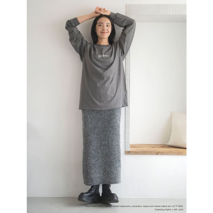 ラメニットアイラインスカート | Ungrid | 詳細画像10 