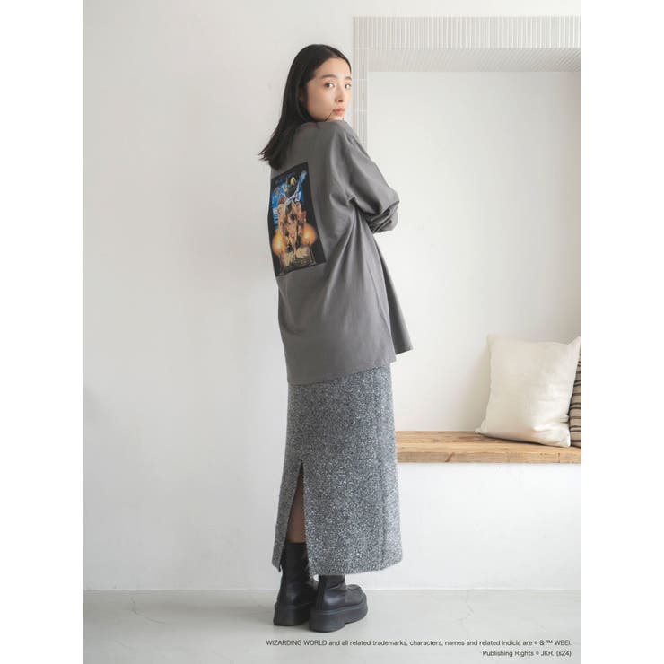 ラメニットアイラインスカート | Ungrid | 詳細画像11 