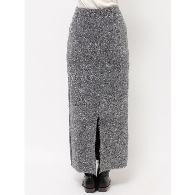 ラメニットアイラインスカート | Ungrid | 詳細画像30 