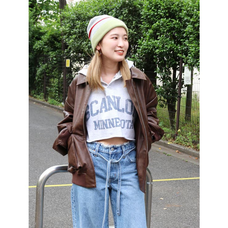 ボーダーニット帽 | Ungrid | 詳細画像10 